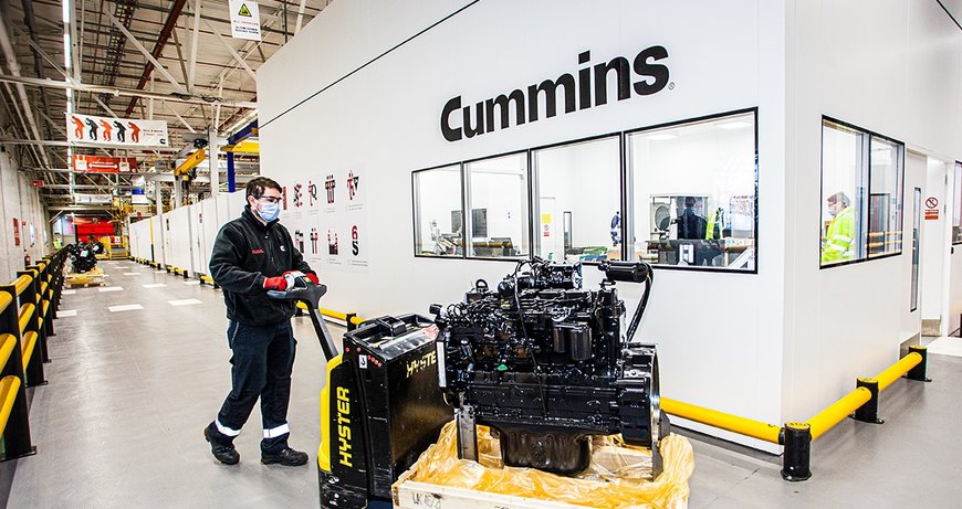 CUMMINS DARLINGTON PLANT HITS 1.5 MILLION MID-RANGE ENGINES